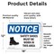Signmission 12 in Height, 18 in Width, Vinyl Decal, Rectangle OS-2PACK-NS-D-1218-L-16533 - alternate 2